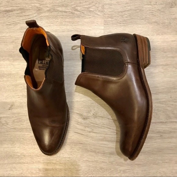 COPY - Frye Erin Chelsea Genuine Leather Brown An… - Picture 8 of 16